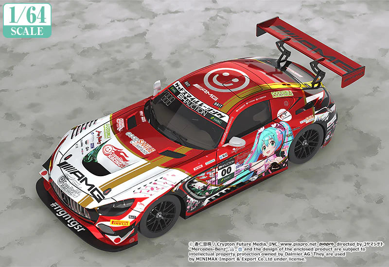絶版 1/64　初音ミクAMG 2019 SUZUKA 10hours ver Hatsune Miku GT Project 1/64 Scale Mercedes-AMG Team GOOD SMILE