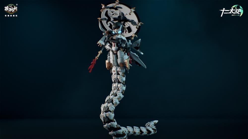Twelve's War Serpent Girl Samael 1/12 Scale Model Kit