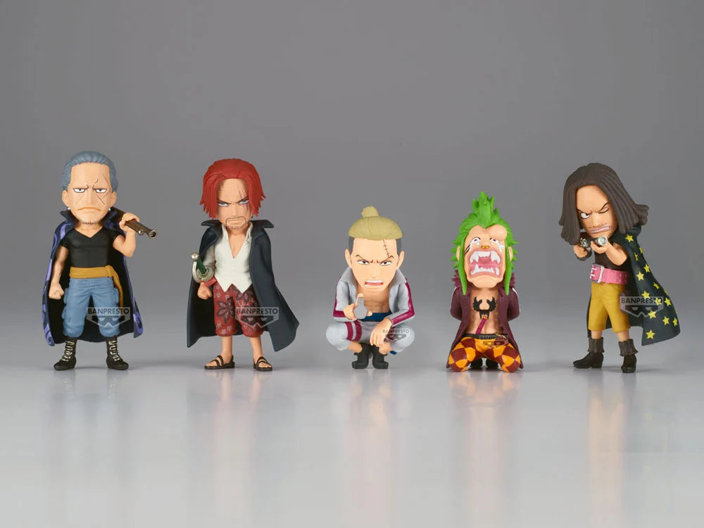 One Piece World Collectable Figure Red Hair Pirates vs. Bartolomeo Box of 12 Random Figures