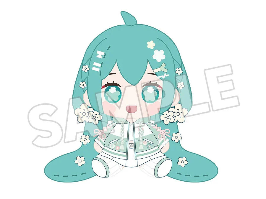 Vocaloid Hatsune Miku Hug Series Huggy Doll Plus Hatsune Miku (Flower Ver.) Plushie