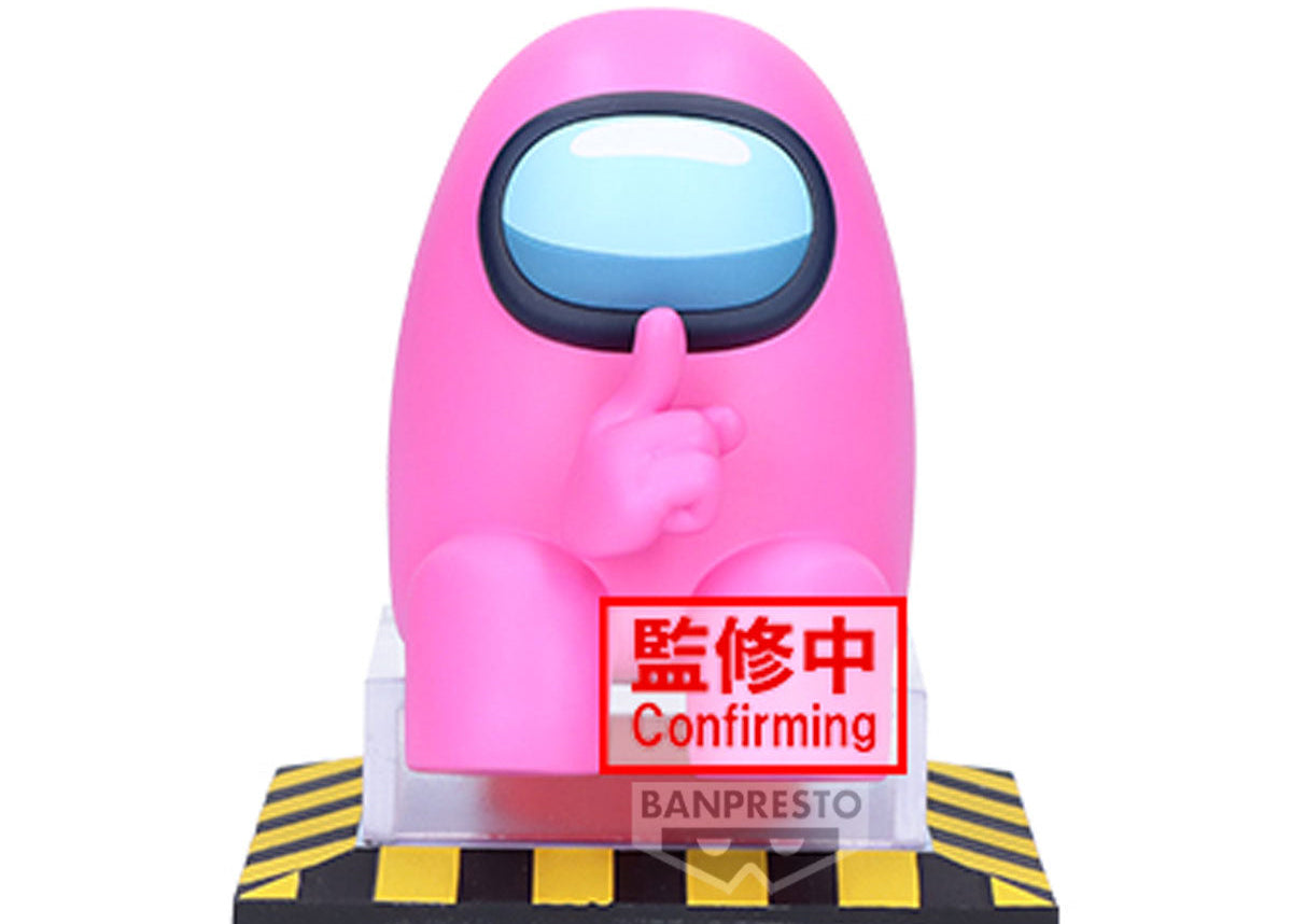 Among Us Monitor Top Figure Among Us (Pink)