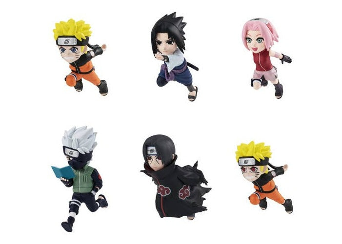 Naruto Shippuden Tobimas Box of 6 Random Figures