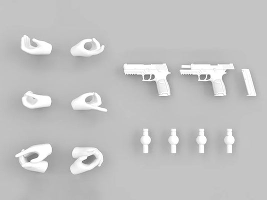 Little Armory x Megami Device LA-OP23 Gloves 2 (White) Accessory Set