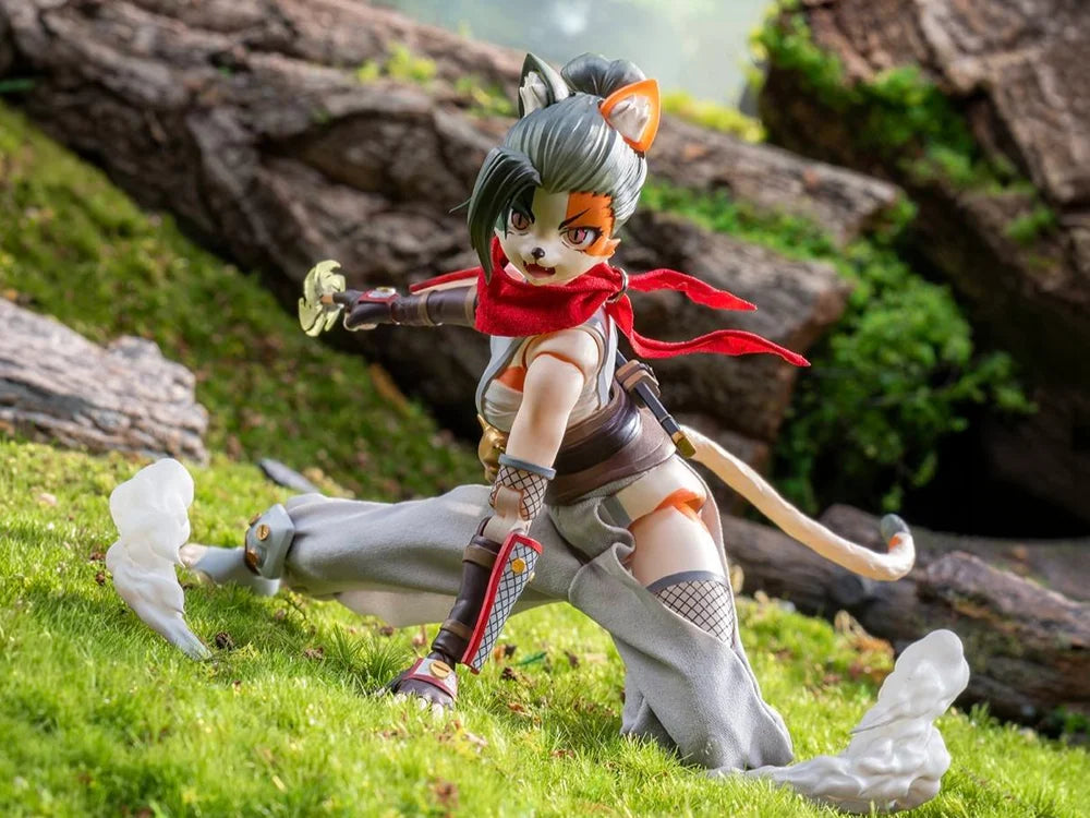 TINA 　シシュール　　TOMY Mystic Land Tonia (Tigris Ninja Ver.) 1/12 Scale Action Figure