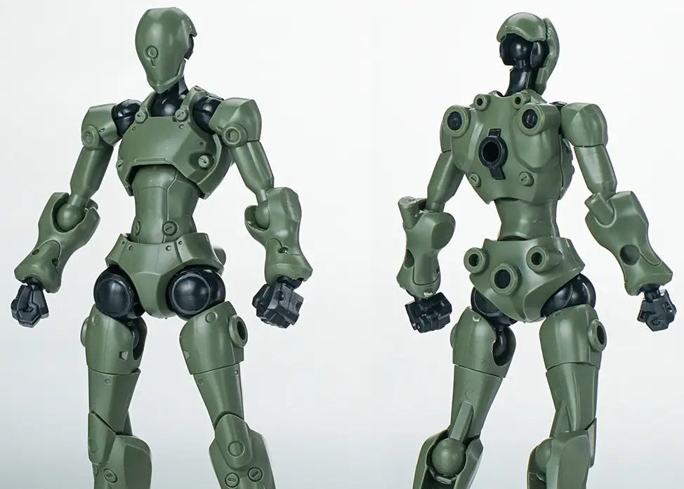 3 Min Project Xenostrike (Green Ver.) 1/18 Scale Model Kit – USA