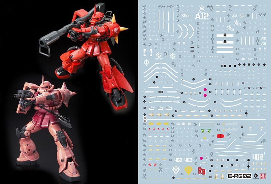 C10 RG 1/144 Zaku II (Char's Custom)