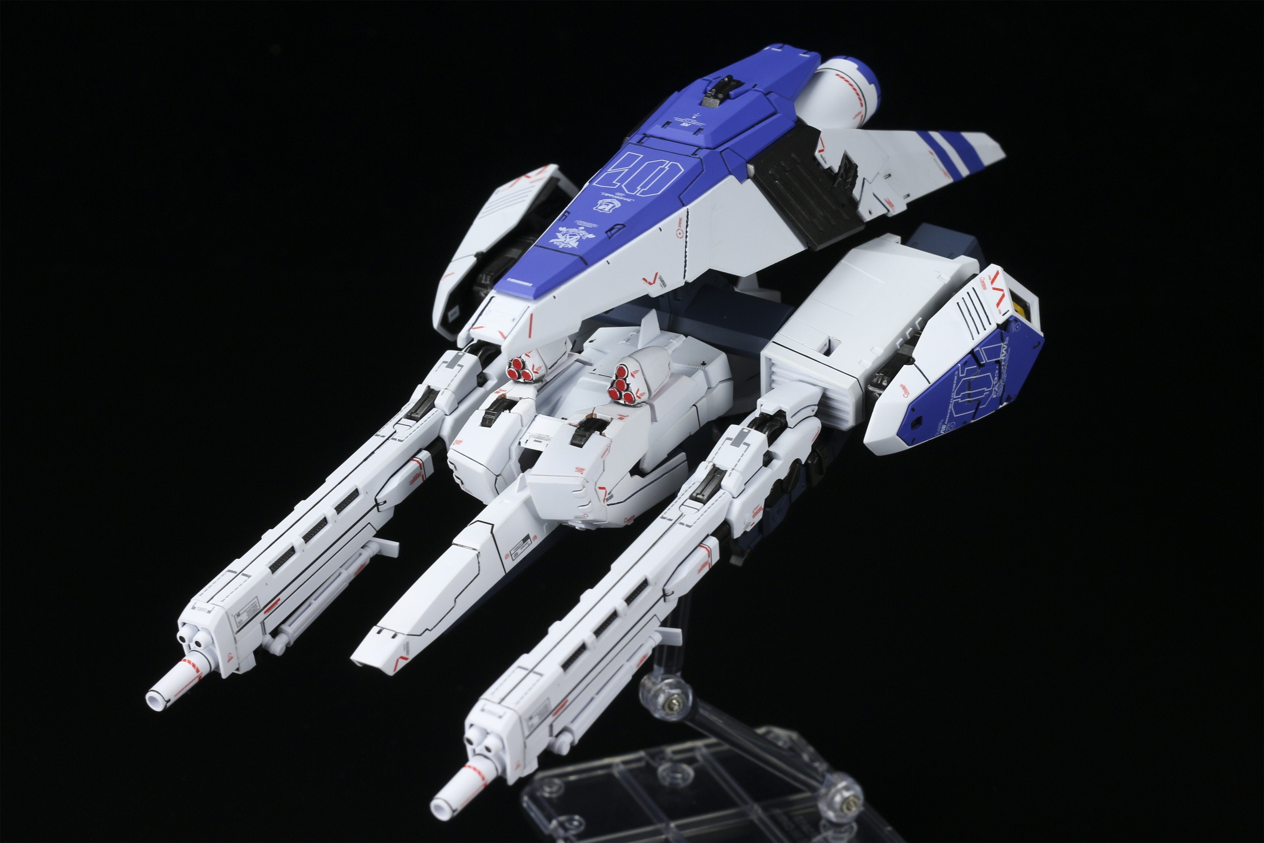 Effect Wings EWRG018C HWS Expansion Set and Tactical Armor Transporter for RG RX-93V2 Hi-Nu