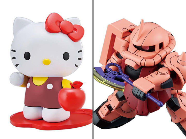Hello Kitty x SD Gundam Cross Silhouette MS-06S Char's Zaku II
