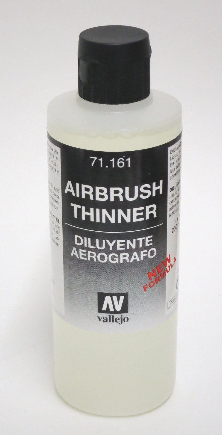 Vallejo AIRBRUSH THINNER 200ml 71.161 For Model Air & Model Color Pain