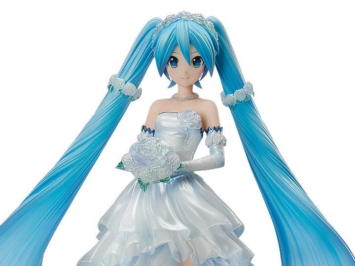 Vocaloid Hatsune Miku (Wedding Dress Ver.) 1/7 Scale Figure USA Gundam Store Vocaloid Hatsune Miku (Wedding Dress Ver.) 1/7 Scale Figure USA Gundam Store