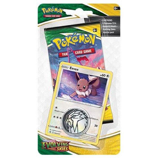 Pokemon Sword & Shield Evolving Skies Eevee BLISTER Pack (Booster Pack USA Gundam Store Pokemon Sword & Shield Evolving Skies Eevee BLISTER Pack (Booster Pack USA Gundam Store