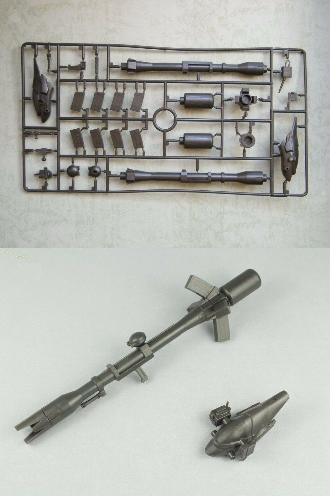 Effect Wings EWMG004 MG 1/100 Strike Bazooka+Astray BuCUE Tactical Reconnaissance Head Model Set