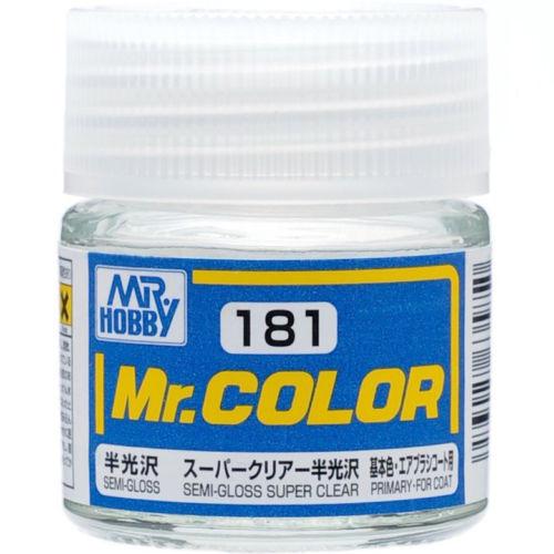 C181 Semi-Gloss Super Clear (Semi-Gloss/Primary) 10ml