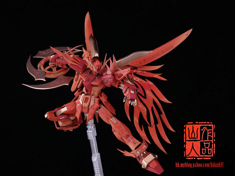 1/100 Destiny Gundam 'SUZAKU' - Custom Build By Kdash
