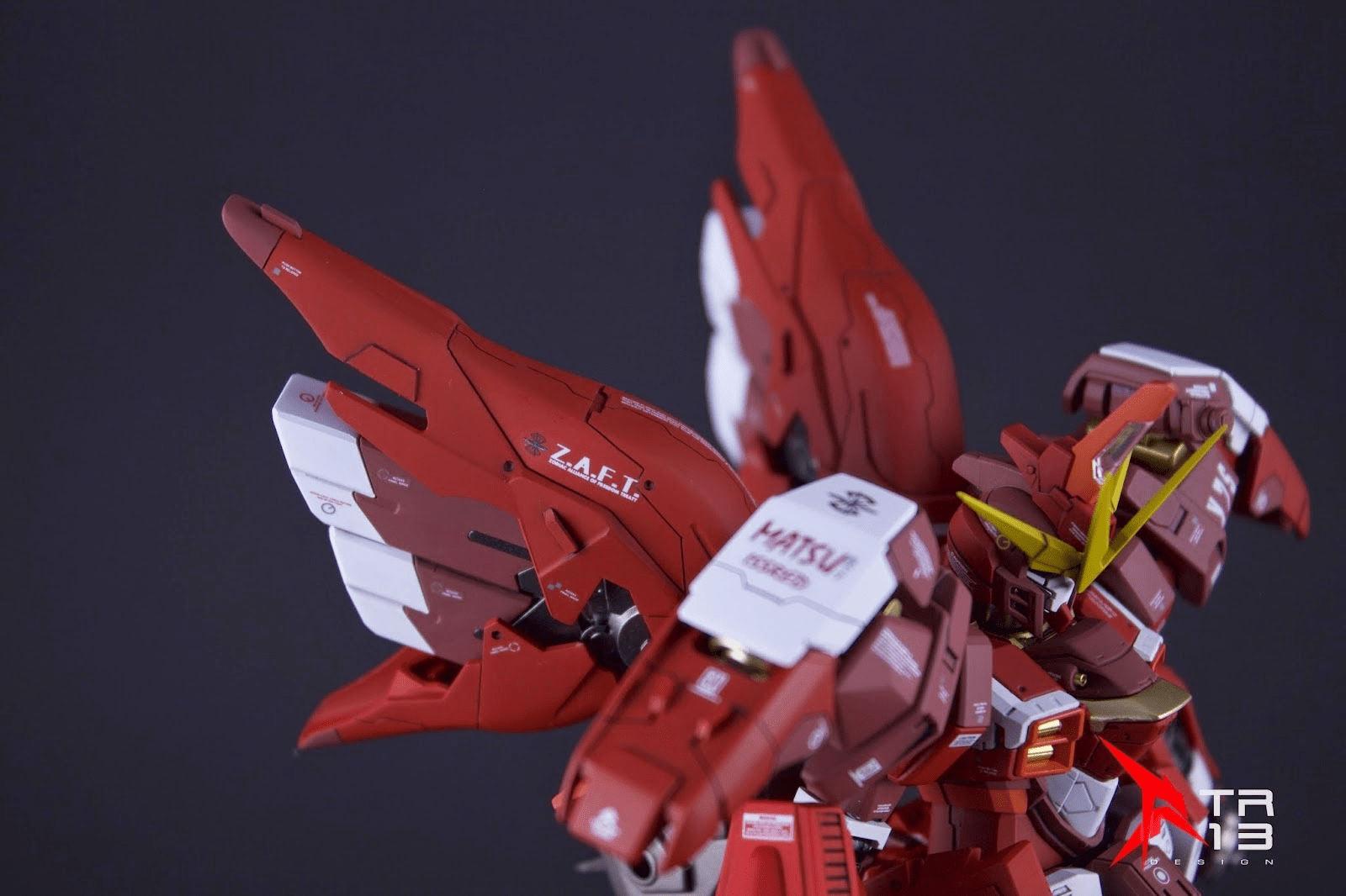 RG 1/144 Build Infinite Astray Gundam [ISSRED] - Custom Build By TR13