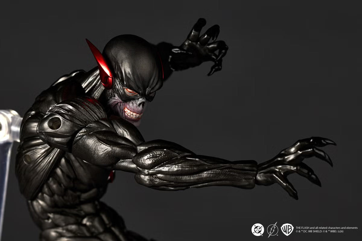 DC Comics Yamaguchi Revoltech NR136 Black Flash Action Figure