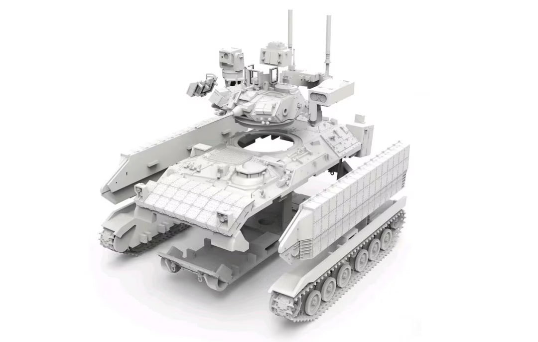 Meng 1/72 U.S. Infantry Fighting Vehicle M2A3 Bradley w/BUSK III