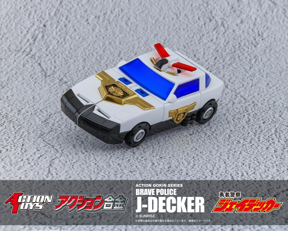 Brave Police J-Decker Action Gokin Series J-Decker Action Figure
