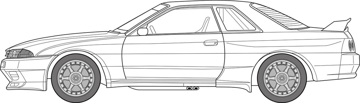 Fujimi 1/24 Taisan STP GT-R (Skyline GT-R [BNR32 Gr.A]) 1993