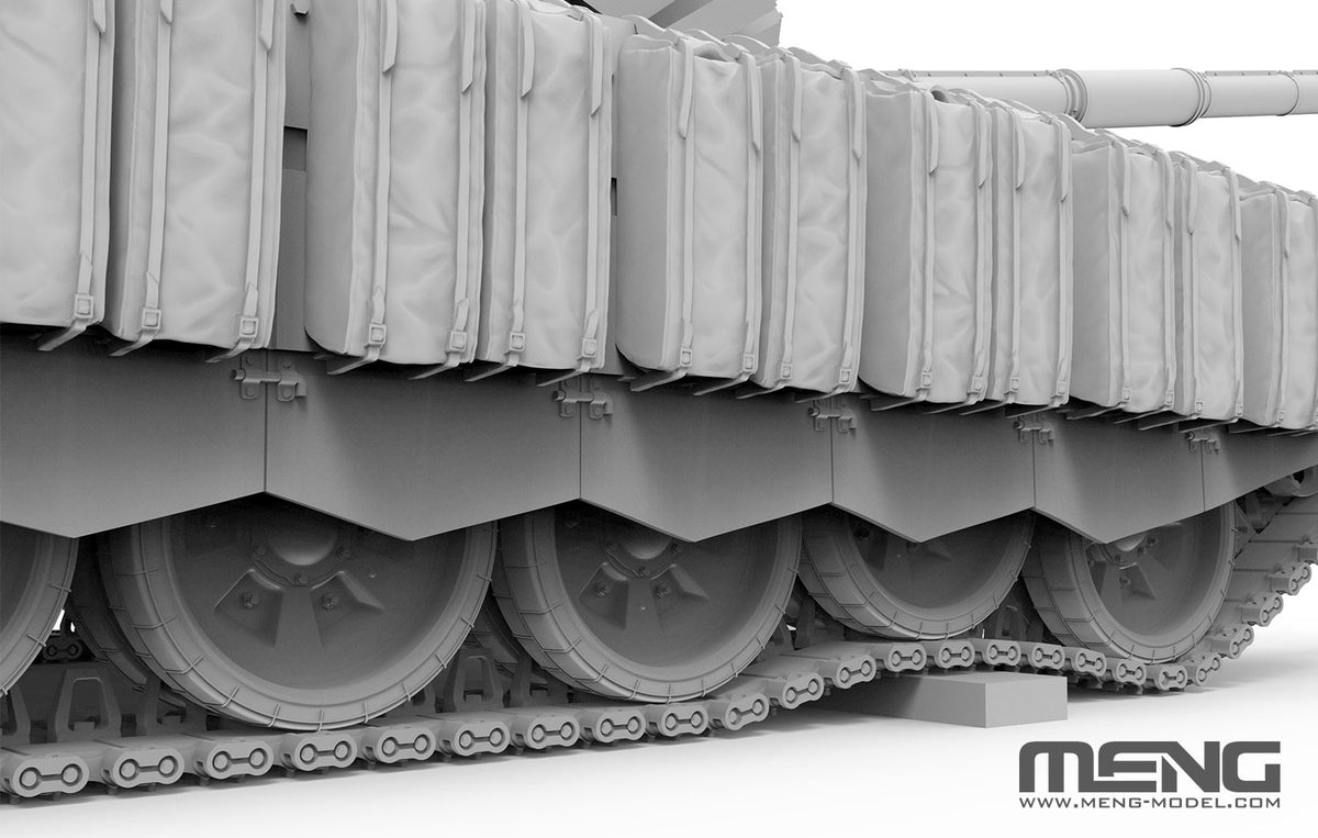Meng 1/35 Russian Main Battle Tank T-72B3M w/ KMT-8 Mine Clearing System