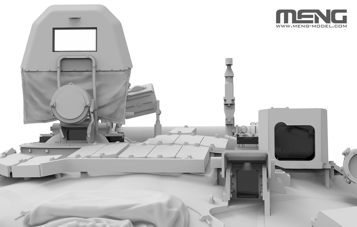 Meng 1/35 Russian Main Battle Tank T-72B3M w/ KMT-8 Mine Clearing System