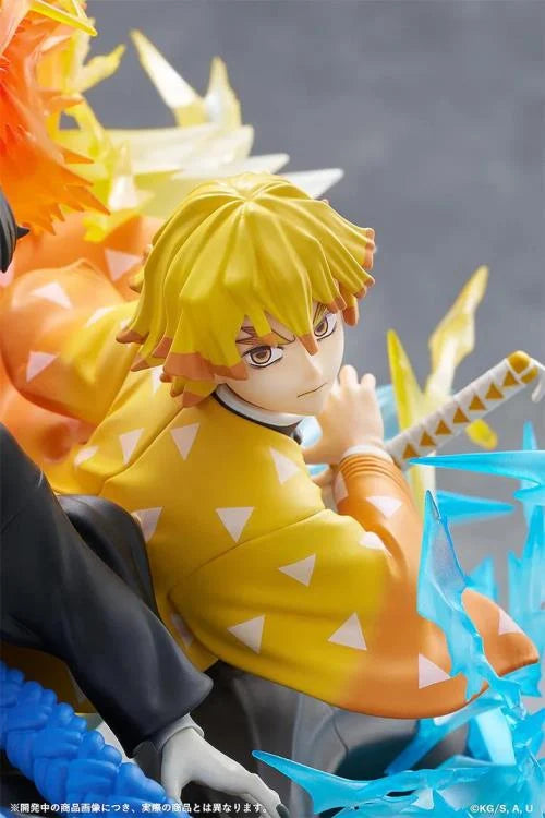 Demon Slayer Kimetsu no Yaiba Zenitsu Agatsuma & Kaigaku Figure