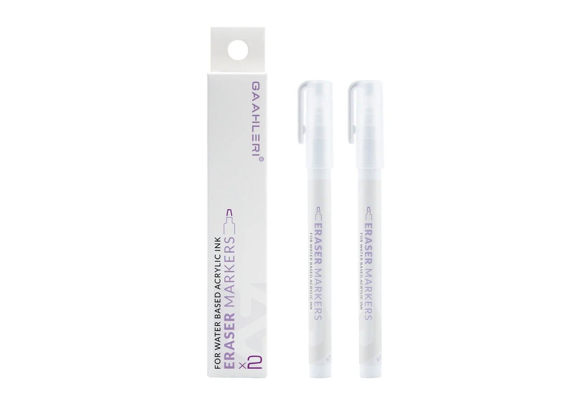 Metallic Series Markers Eraser (Set of 2)