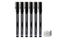Metallic Series Markers Aluminium (Set of 6)