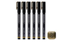 Metallic Series Markers Dark Gold (Set of 6)