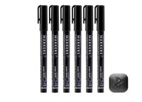 Metallic Series Markers Dark Iron (Set of 6)