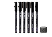Metallic Series Markers Gun Metal (Set of 6)
