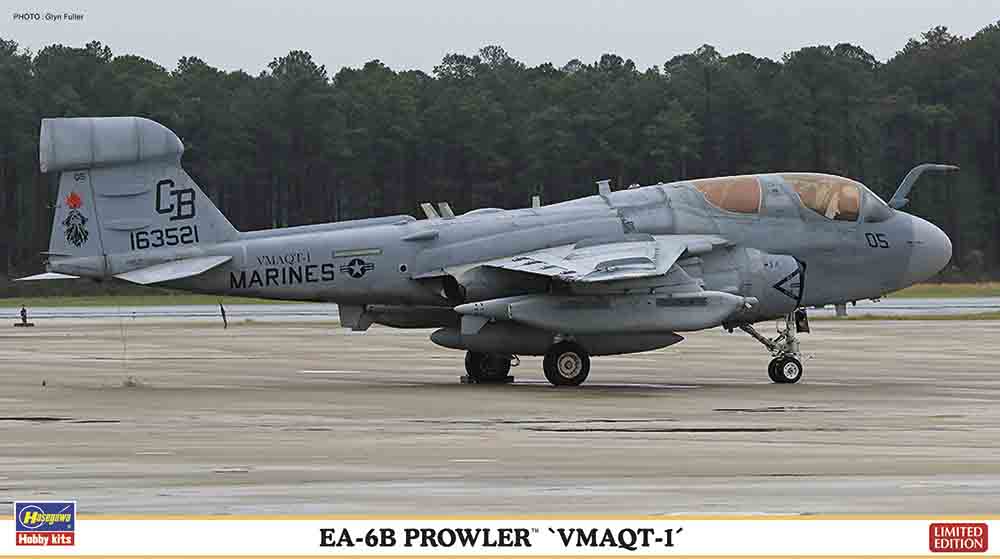 Hasegawa 1/72 EA-6B Prowler "VMAQT-1"
