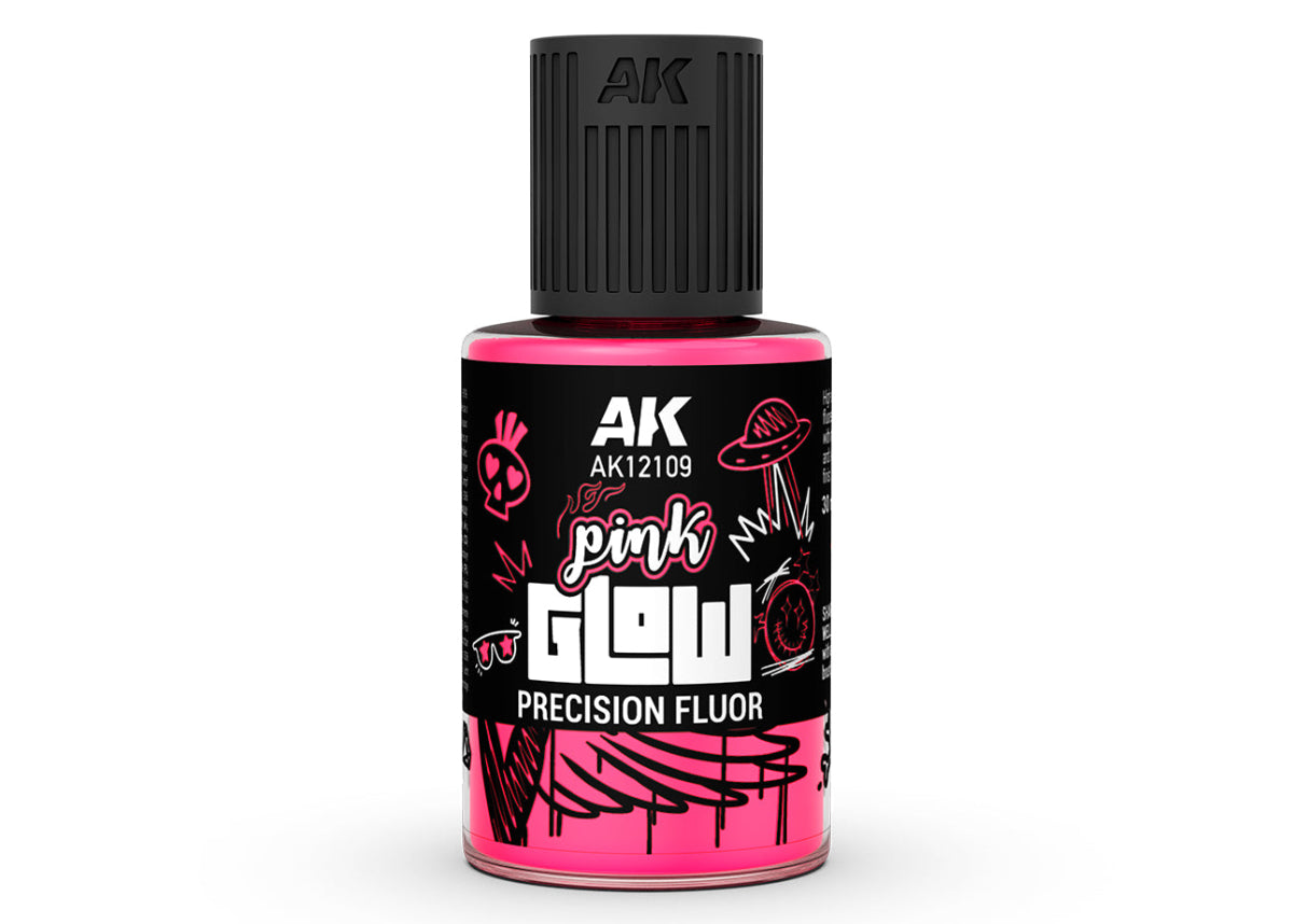 AK Interactive Pink Glow Precision Fluor 30ml