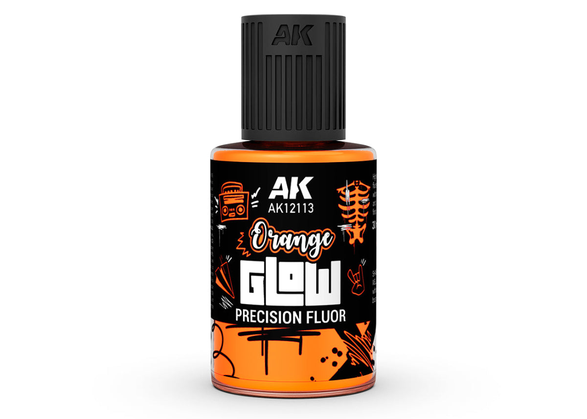 AK Interactive Orange Glow Precision Fluor 30ml