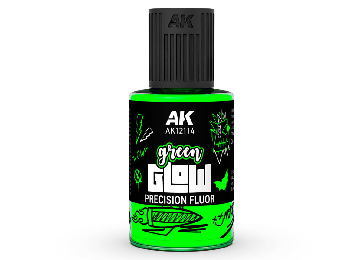 AK Interactive Green Glow Precision Fluor 30ml