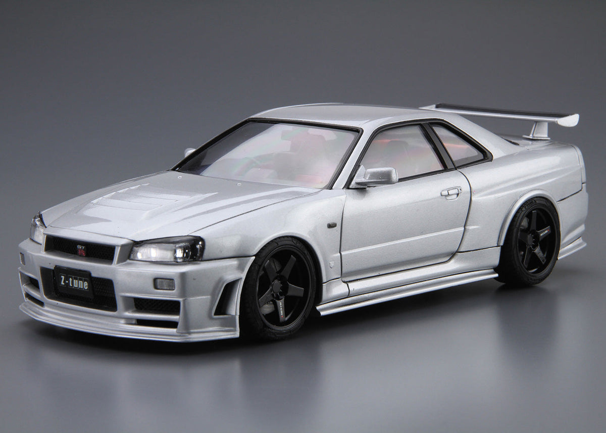Aoshima 1/24 Model Car #34 Nismo BNR34 Skyline GT-R Z-Tune '04