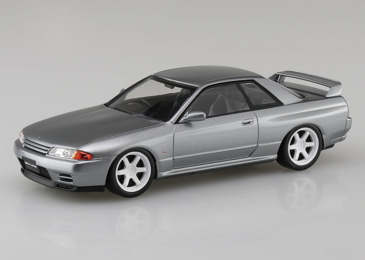 Aoshima 1/32 SNAP KIT #14CU-SS Nissan R32 Skyline GT-R Custom Wheel (Spark Silver)