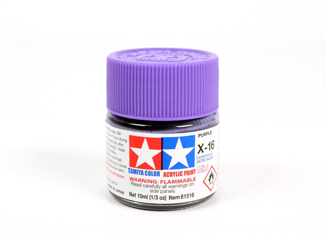 Tamiya Acrylic Mini X-16 Purple (10ml)