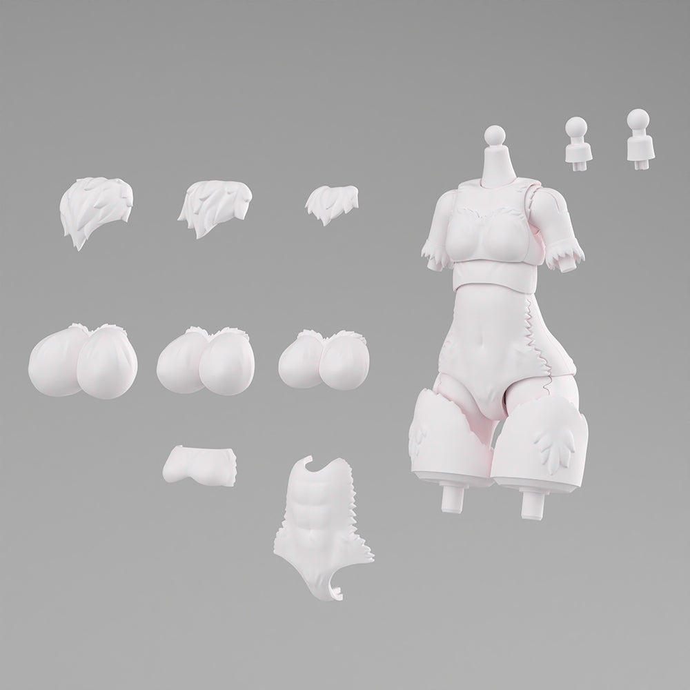 Aoshima Kemopla #KO-05RKM Body Parts Set 01 [Khao Manee Color]