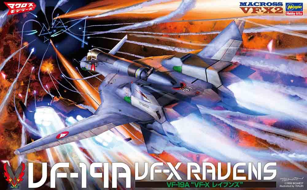 Hasegawa 1/48 VF-19A “VF-X Ravens”