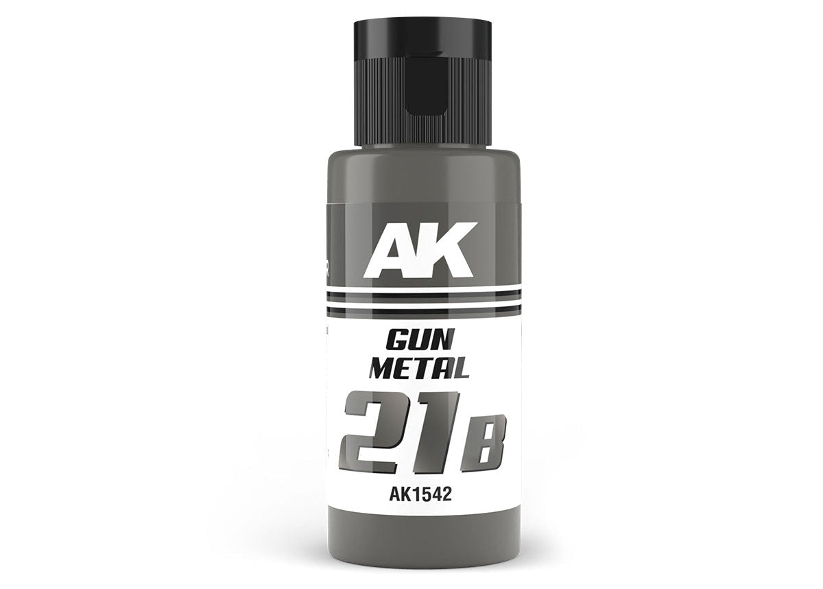 AK Interactive Dual Exo 21B - Gun Metal 60ml