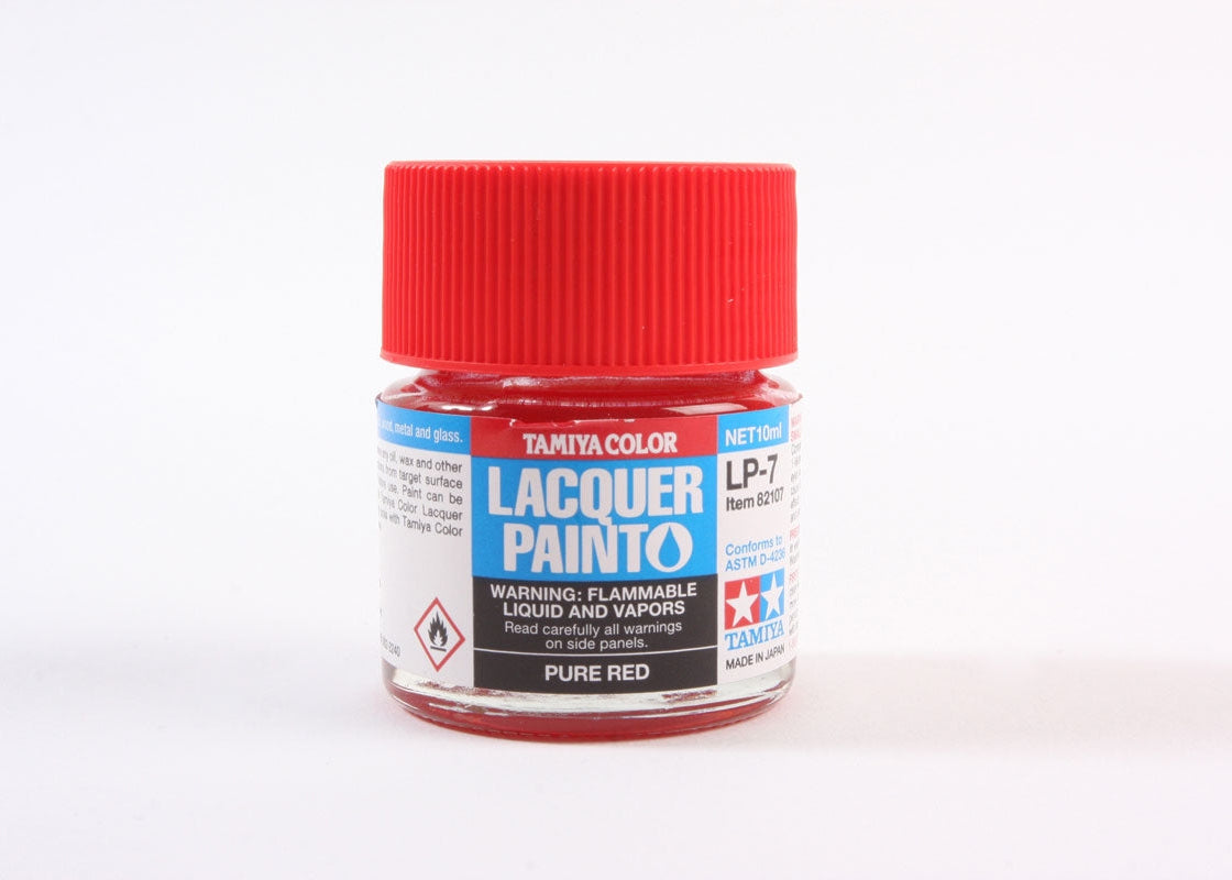 Tamiya Color LP7 Pure Red Mini Lacquer Finish (10ml) – USA Gundam Store