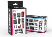 AK Interactive Vending Machine Wargame Set 100% Polyurethane Resin Compatible With 30-35MM Scale