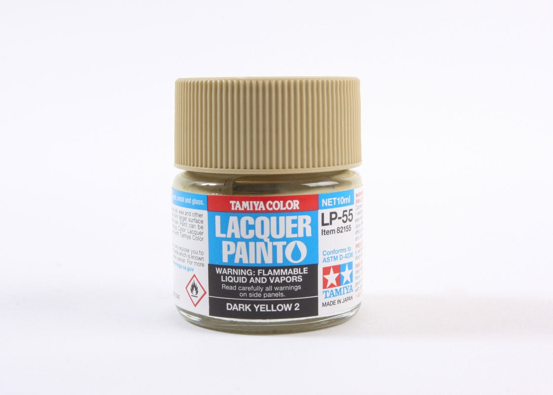 Tamiya Color LP55 Dark Yellow 2 Mini Lacquer Finish (10ml)