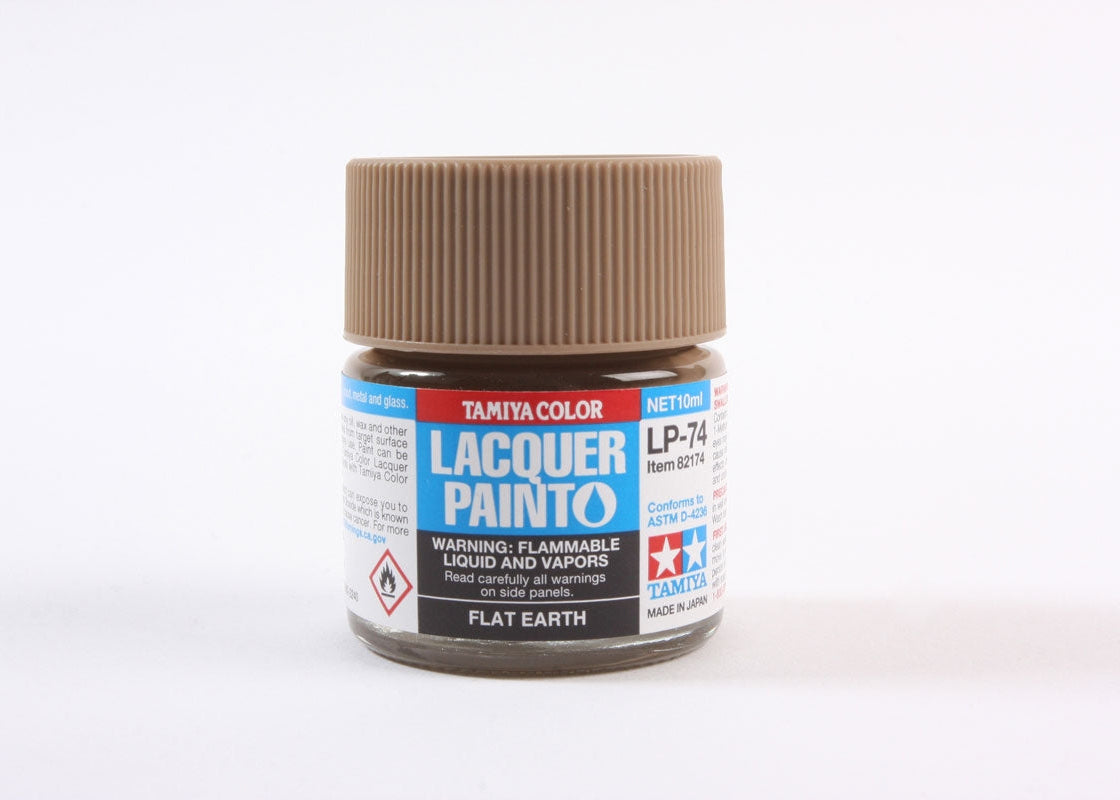 Tamiya Color LP74 Flat Earth Mini Lacquer Finish (10ml)
