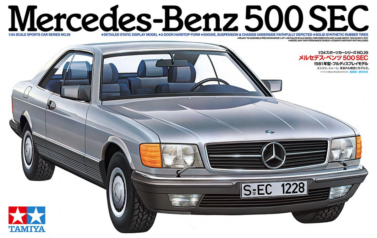 Tamiya 1/24 Mercedes-Benz 500 SEC