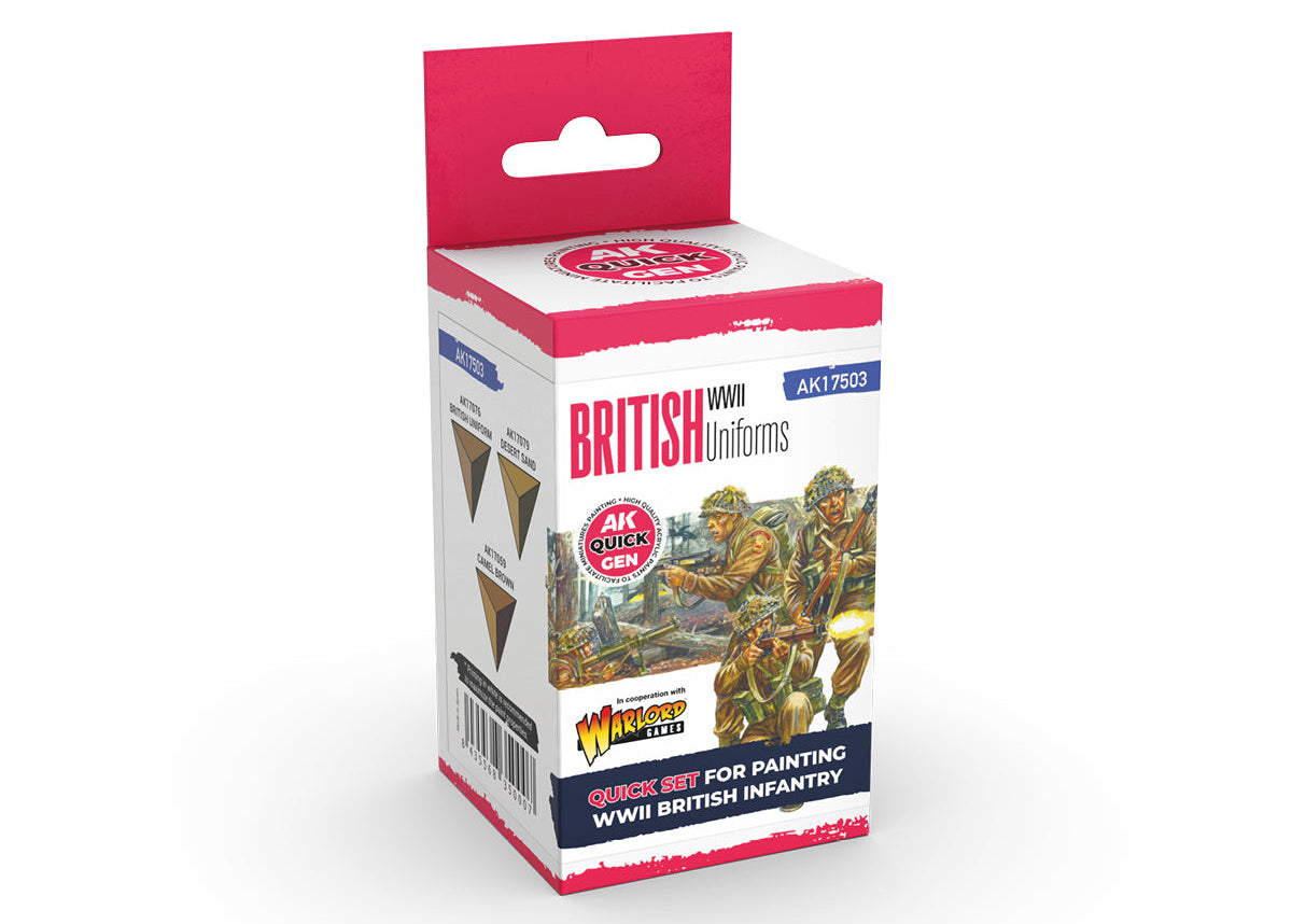 AK Interactive Quick Gen - British Uniforms (Set)