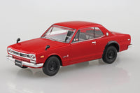 Aoshima 1/32 Snap Kit #09-C RD Nissan C10 Skyline 2000GT-R(Red)