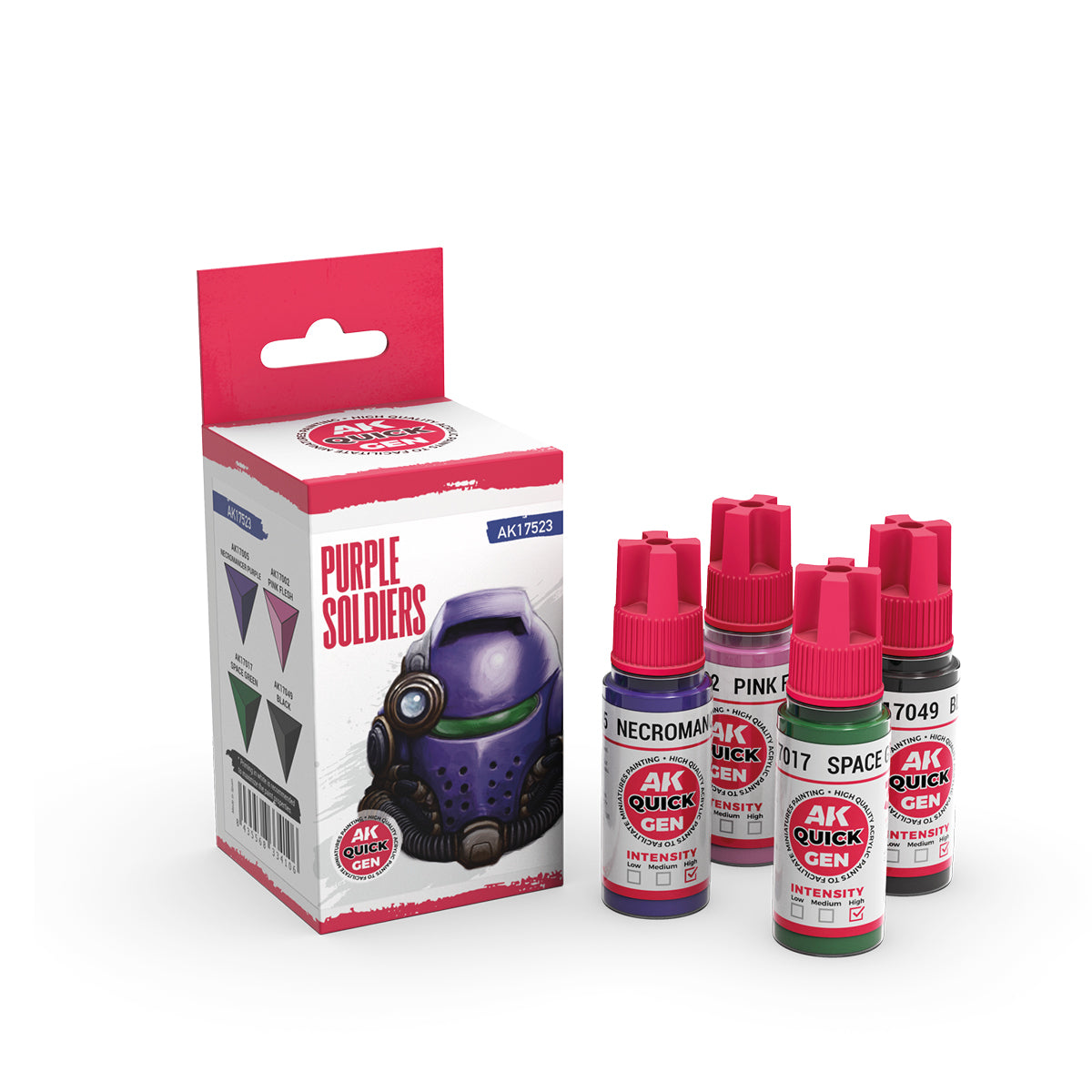 AK Interactive Quick Gen - Purple Soldiers (Set)