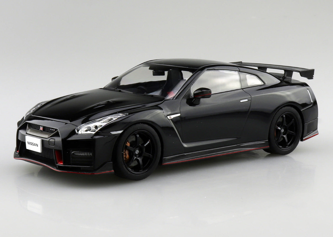 Aoshima 1/24 Snap Car #05-MB 1/24 R35 NISSAN GT-R NISMO 2017 Meteor Flake Black Pearl